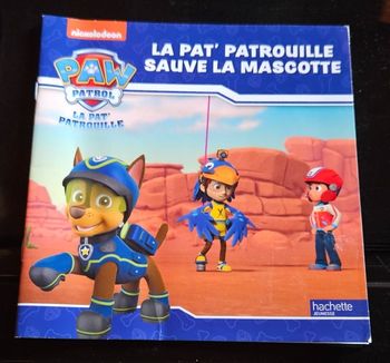 livre la pat'patrouille sauve la mascotte