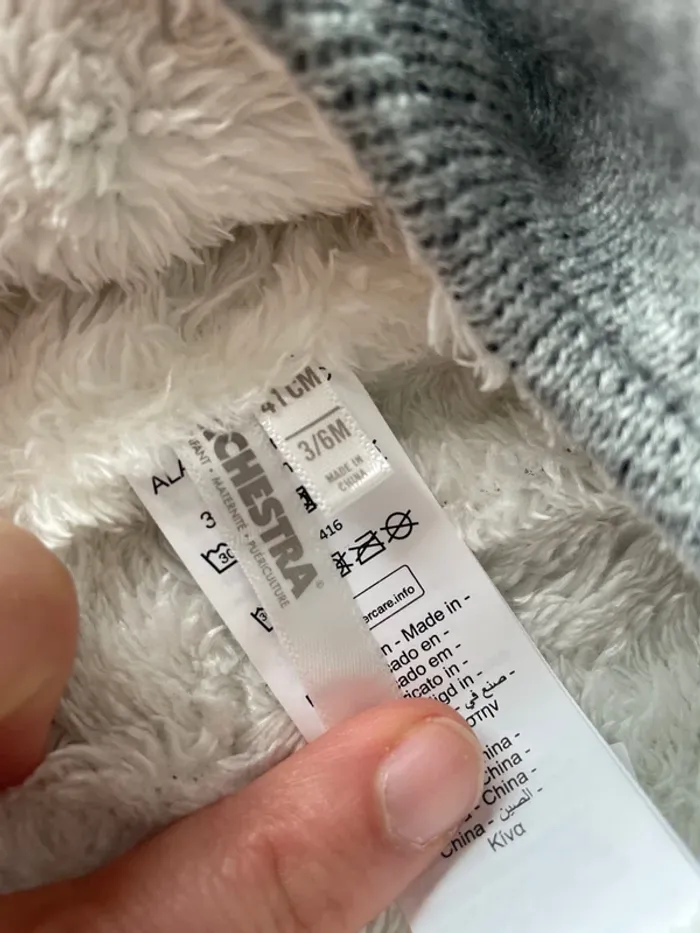 Bonnet ourson 3/6 mois - photo numéro 2