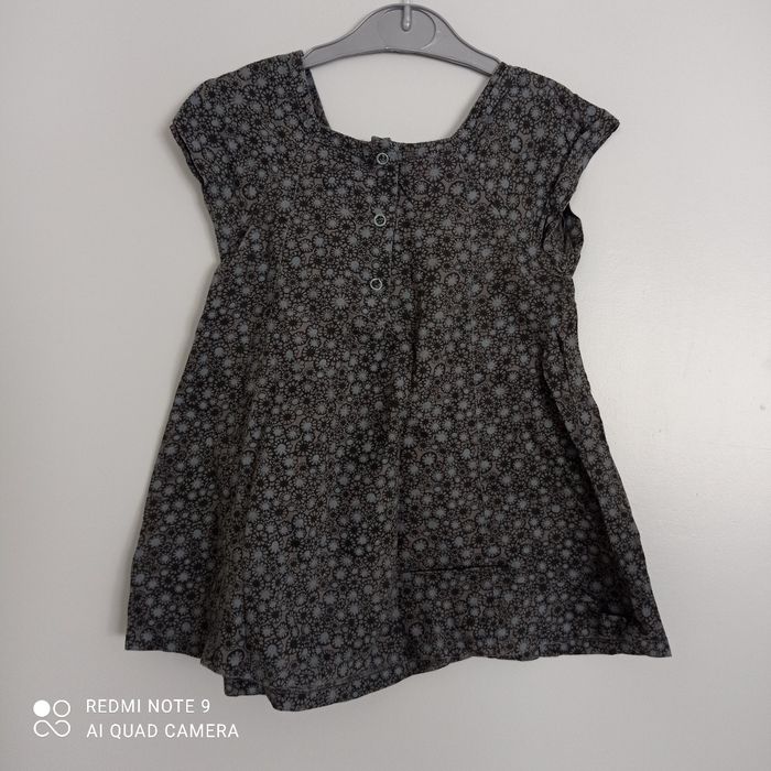 Blouse grise à fleurs 4ans Orchestra - photo numéro 5