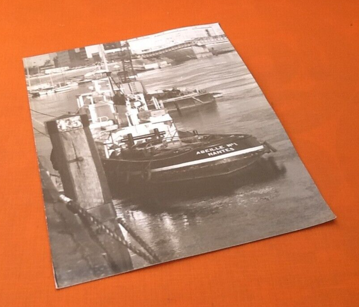 Photographie ancienne Remorqueur années 1950/1960 Abeille N°1 Nantes - photo numéro 5