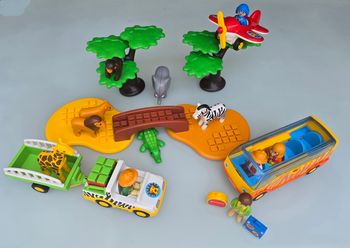 123 playmobil jungle/safari 5047 complète