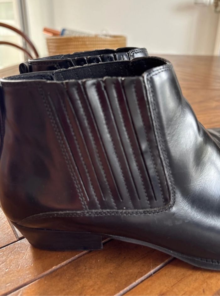 Chelsea boots noire Massimo Dutti - taille 40 - très bon état - photo numéro 5