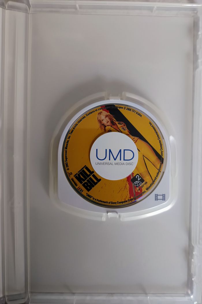 Films UMD Vidéos Kill Bill volume 1 et 2 & Alien sur Sony PSP version FR PAL - photo numéro 4