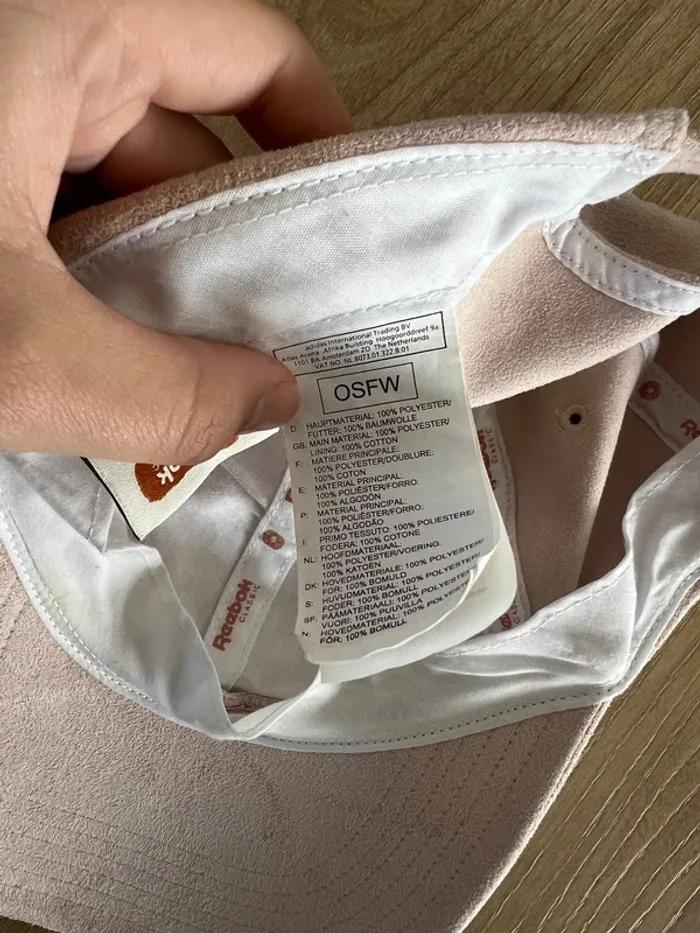 Casquette daim femme Reebok - photo numéro 4
