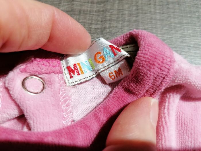 Pyjama velours 6 mois - photo numéro 4