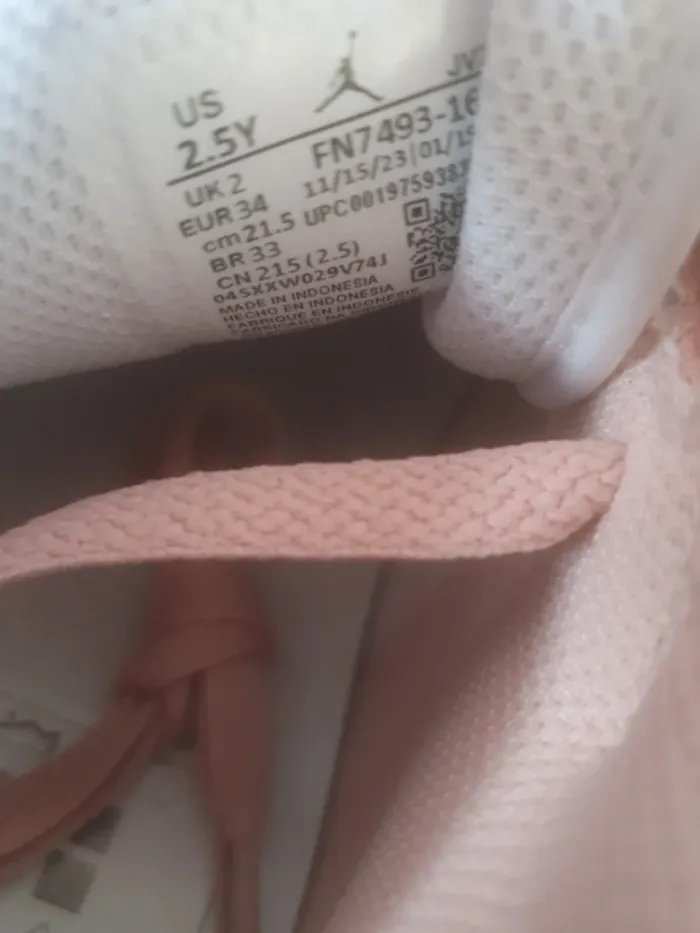 Nike Air Jordan 1 "Pink" (34) - photo numéro 8