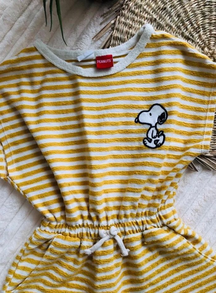 Combinaison short moutarde fille Zara - photo numéro 9