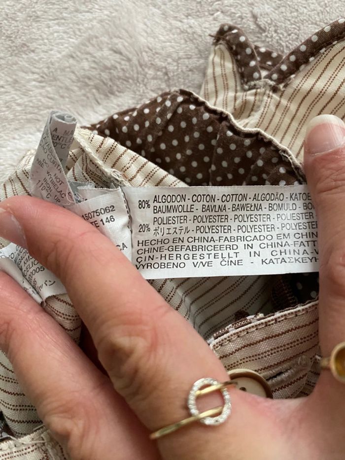 Lot 1 short neuf ajustable à la taille et 2 shorts TBE - Obaïbi, ZARA et autre - 18 mois - photo numéro 9