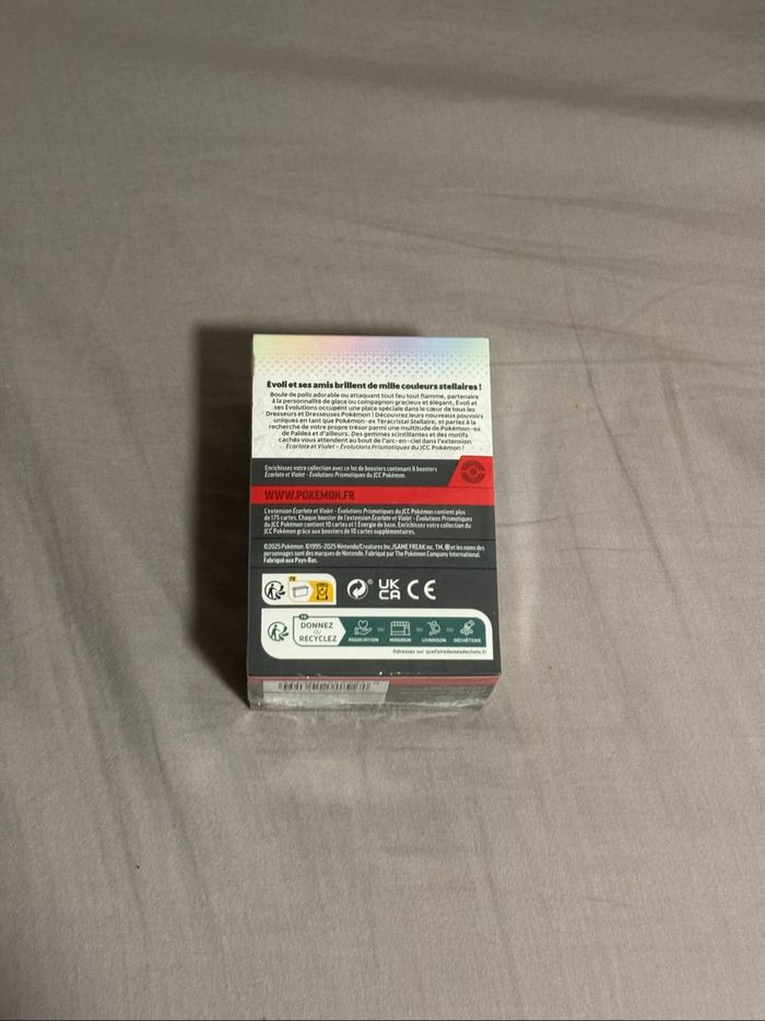 Pokémon Écarlate & Violet – Évolutions Prismatiques – Coffret 6 Boosters – Neuf sous blister bundle - photo numéro 2