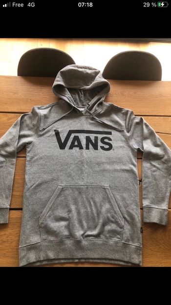 Sweat capuche vans taille S