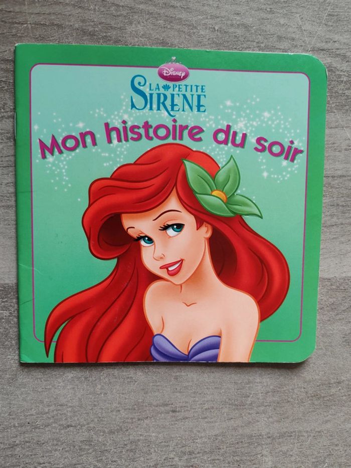 Livre mon histoire du soir la petite sirène Disney
