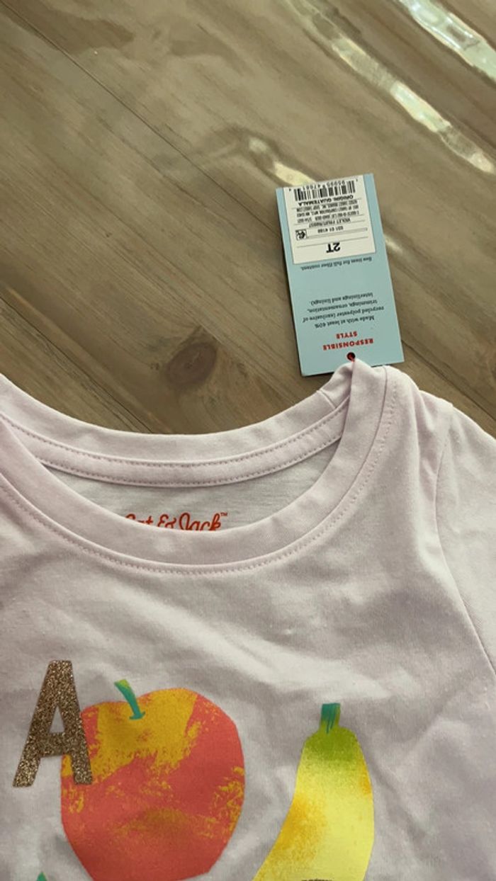 T shirt cat and jack 2 ans - photo numéro 3