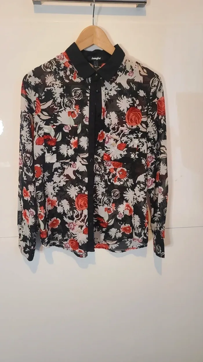 Chemise fleurie