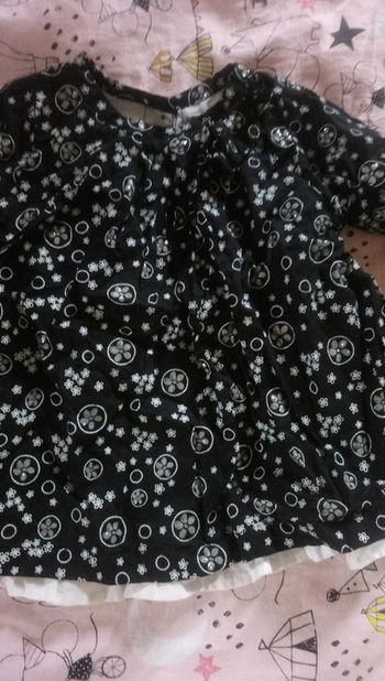 Blouse fille tape à l'œil