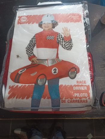 Déguisement pilote de course 7-9 ans