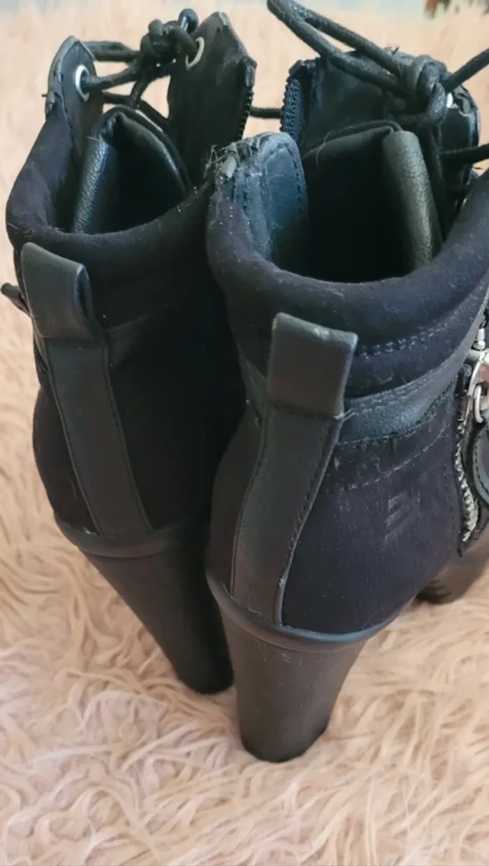 Bottines noires Bull boxer - photo numéro 4