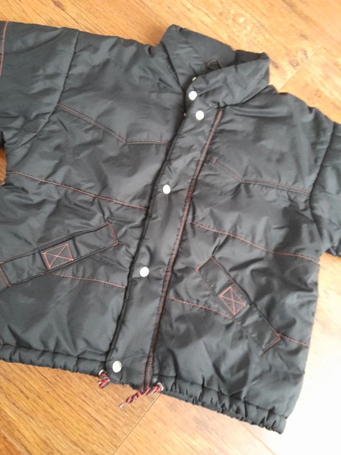 Beau blouson style Aviateur Noir 4ans - photo numéro 2