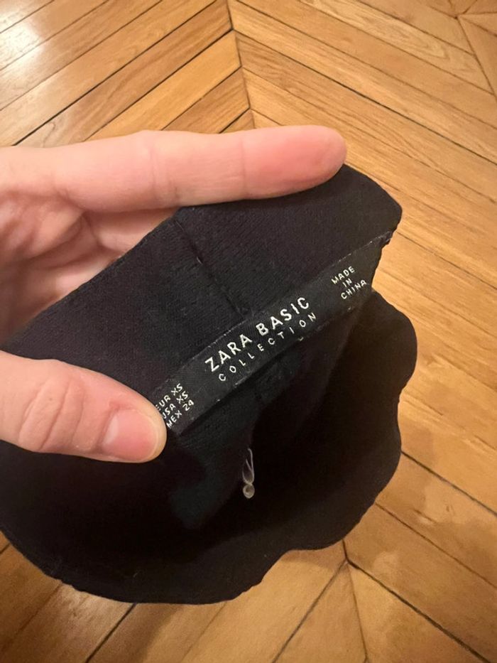 Jupe marine Zara XS - photo numéro 3