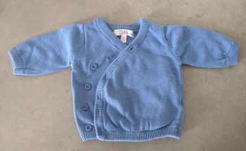 Gilet bleu clair Kitchoun 45 cm