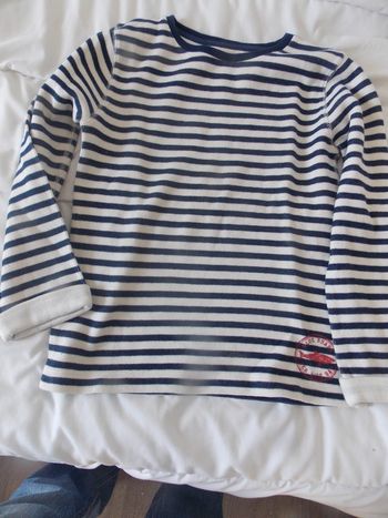 Pull a rayures  10 ans Monoprix Kids