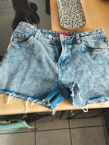 Short jeans fille 14 ans
