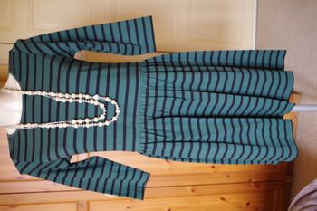 Robe GANNI à Rayures T.L
