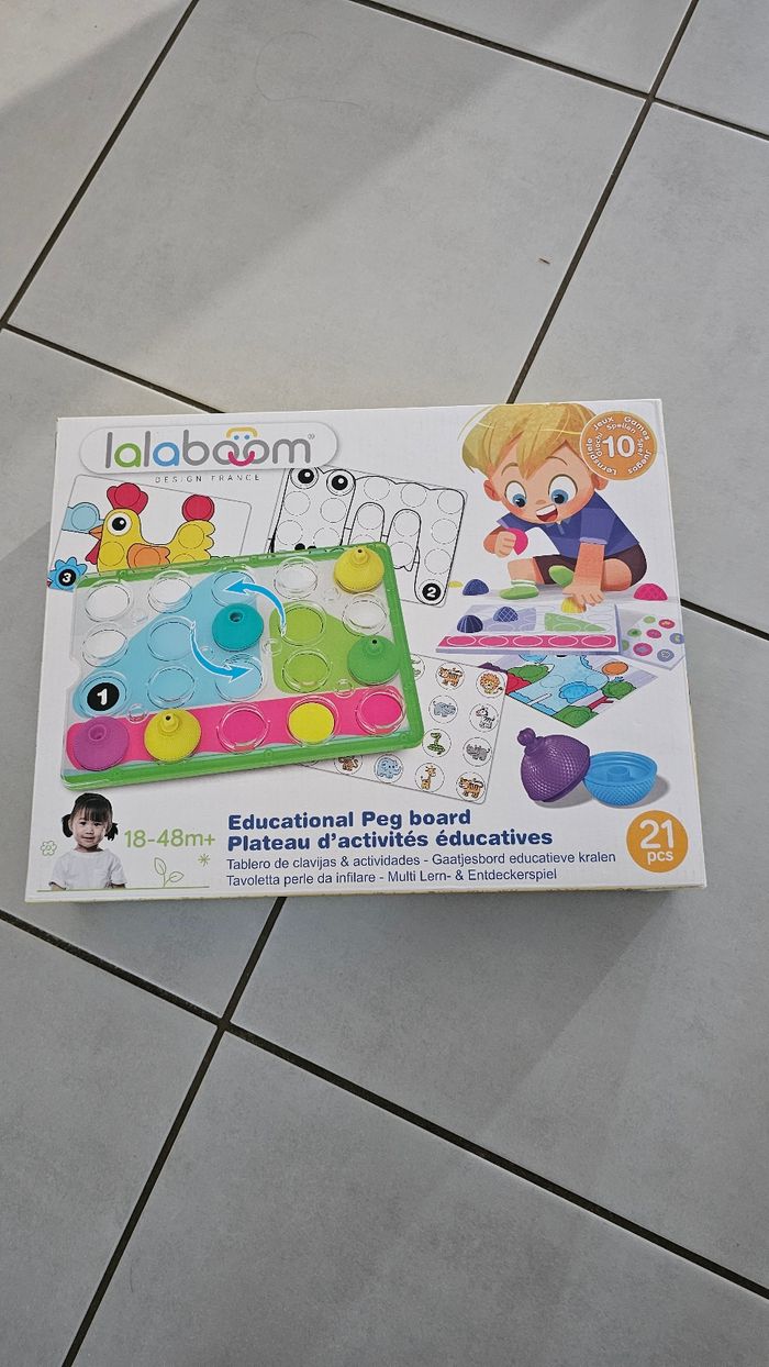 Jeu plateau montessori
