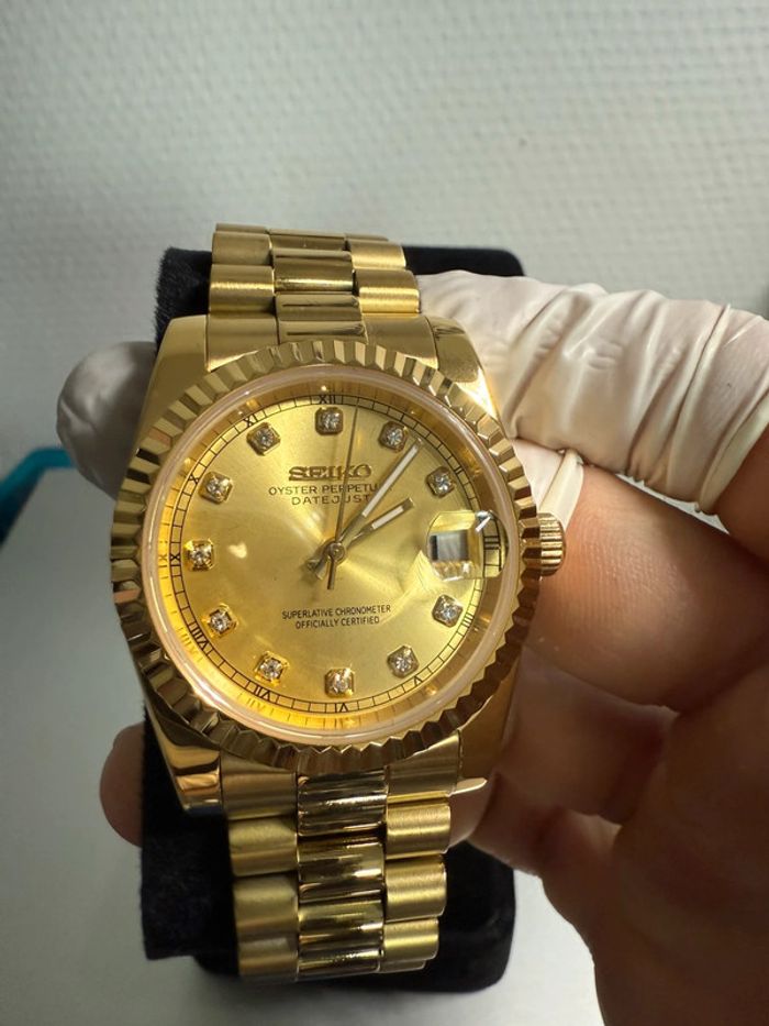 Montre seiko mod sur mesure - photo numéro 8