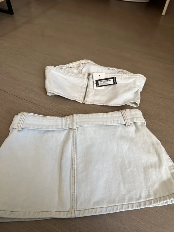 Ensemble de naim taille 42 minijupe et et bustier - photo numéro 8