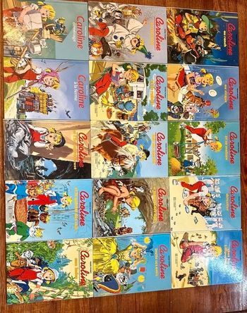 Lot de 15 livres Caroline Pierre Probst Hachette Jeunesse bd albums années 90