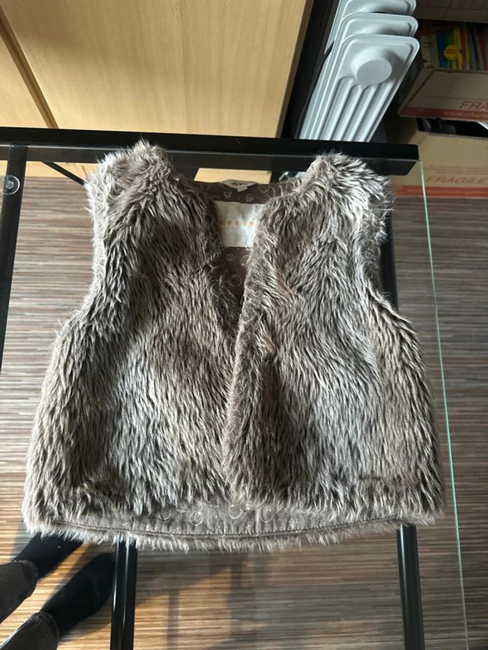Gilet marron