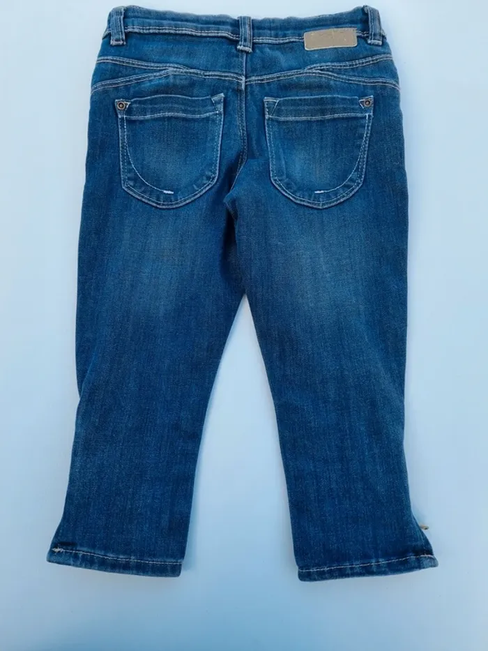 Pantacourt jean skinny okaidi - photo numéro 2