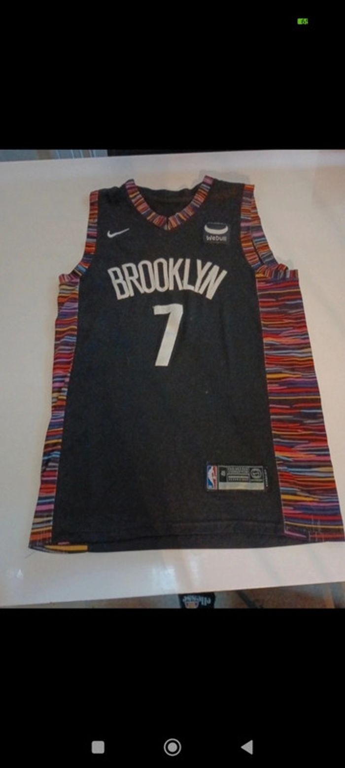 Tee shirt débardeur sport homme basketball NBA Nike siglé Durant numéro 7 taille XL
