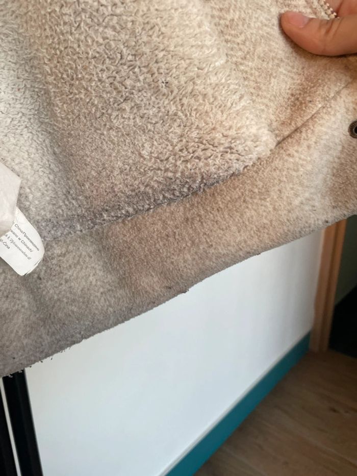 Manteau fille doublé sherpa Tape à l’œil 8 ans Beige - photo numéro 8