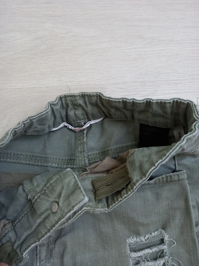 Short khaki taille 152 avec élastiques - photo numéro 4