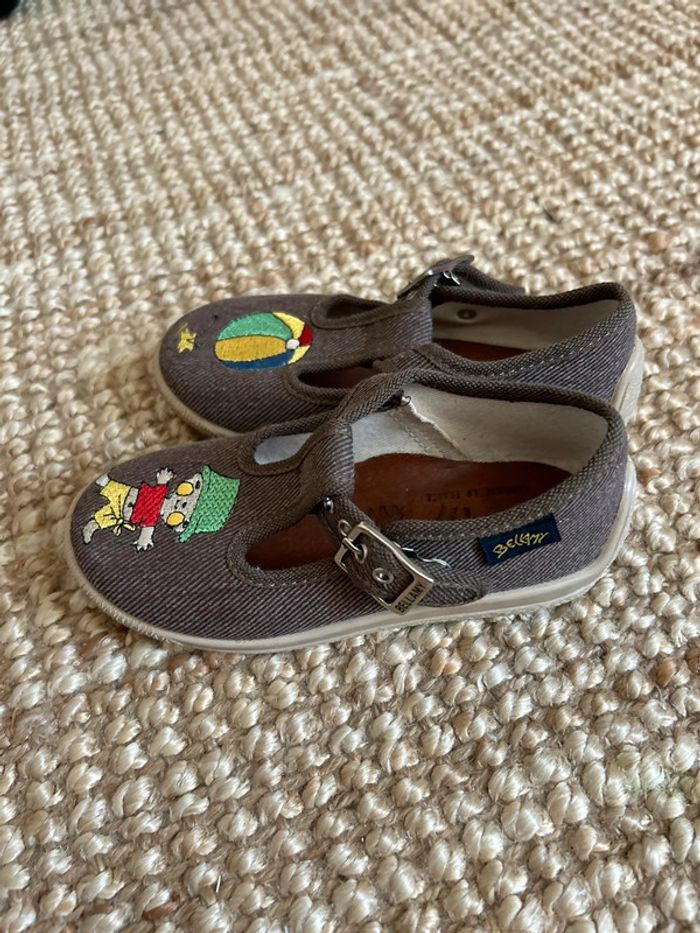 Sandales Bellamy vintage 27 made in France 🇫🇷 - photo numéro 3