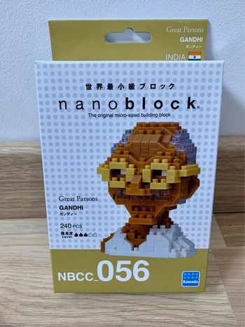 Nanoblock NBCC_056 Gandhi