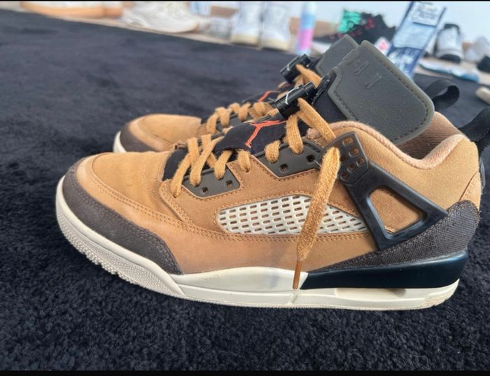 Jordan 3 spizike low flax