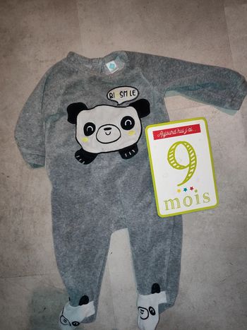 Pyjama 9 mois panda