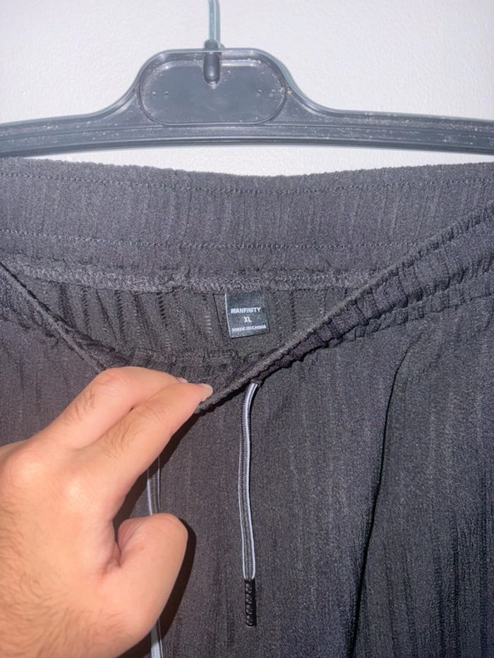 Ensemble short et chemise noir léger XL - photo numéro 7