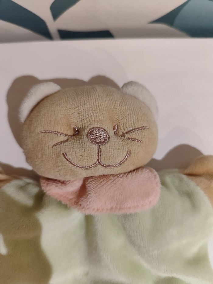 Doudou plat Marionnette  chat Patou bengy - photo numéro 6