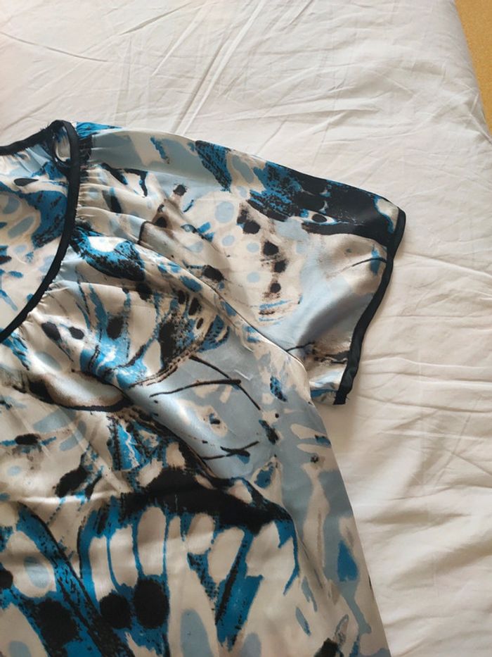 Jolie blouse motif papillon femme 42 M&Mode - photo numéro 4