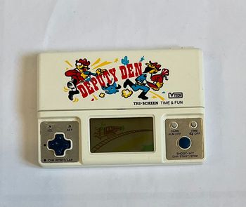 Jeu électronique Deputy Den VTech vintage