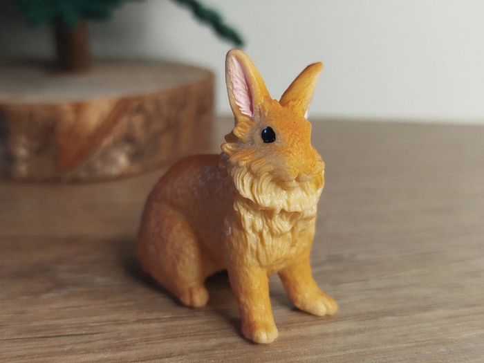 Schleich lapin lion Roux Figurine Animal de la ferme - photo numéro 2