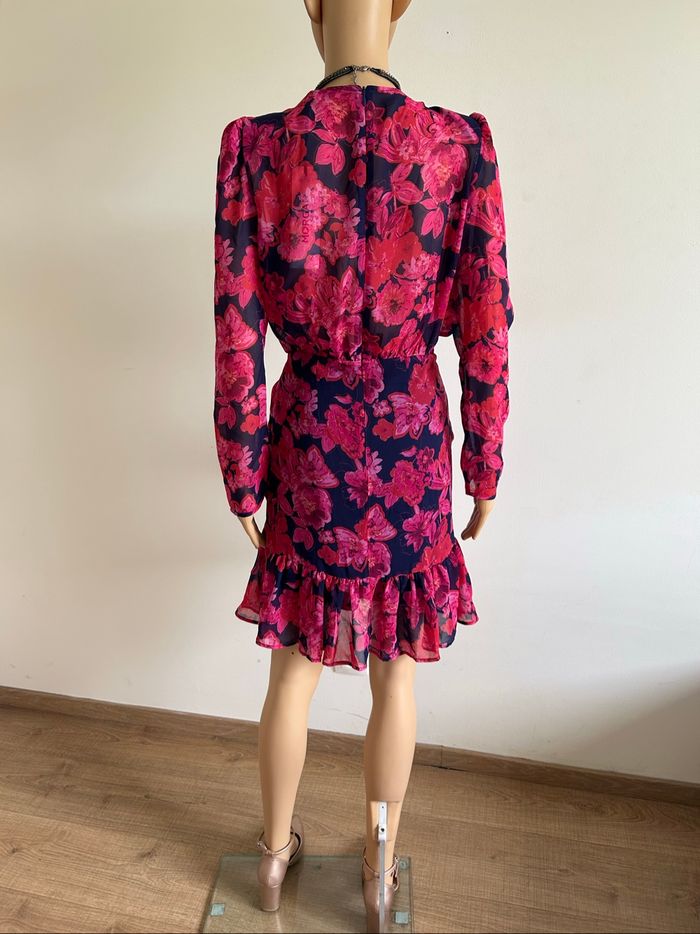 Robe fleurie neuve à manches longues Morgan taille 34 (valeur 80€) - photo numéro 6