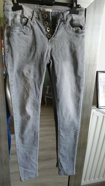Jean gris place du jour taille 36