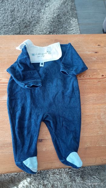 Pyjama vintage Sucre d'orge t. 6 mois