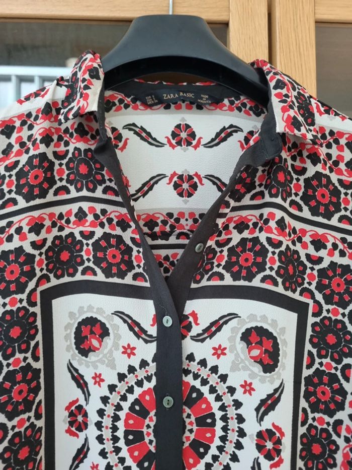 Chemisier zara taille S - photo numéro 2