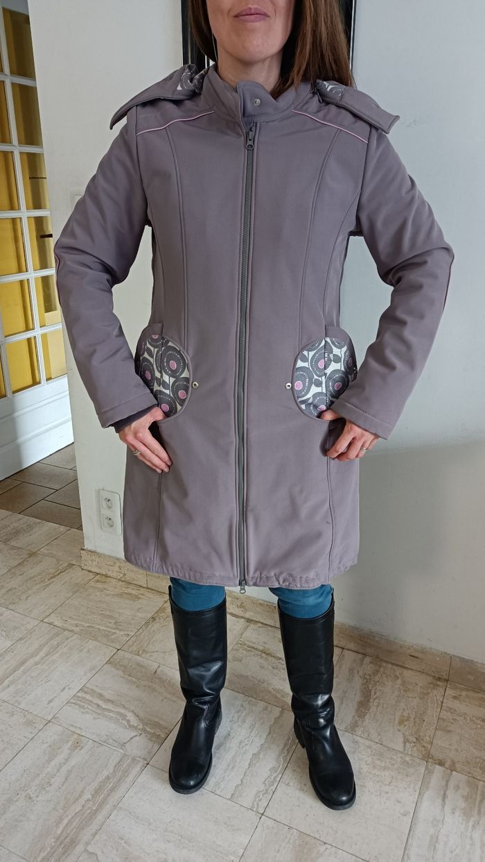 Manteau de portage et grossesse 4 en 1 Liliputi - photo numéro 3