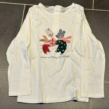 T-shirt manche longue Noël Kiabi 36M